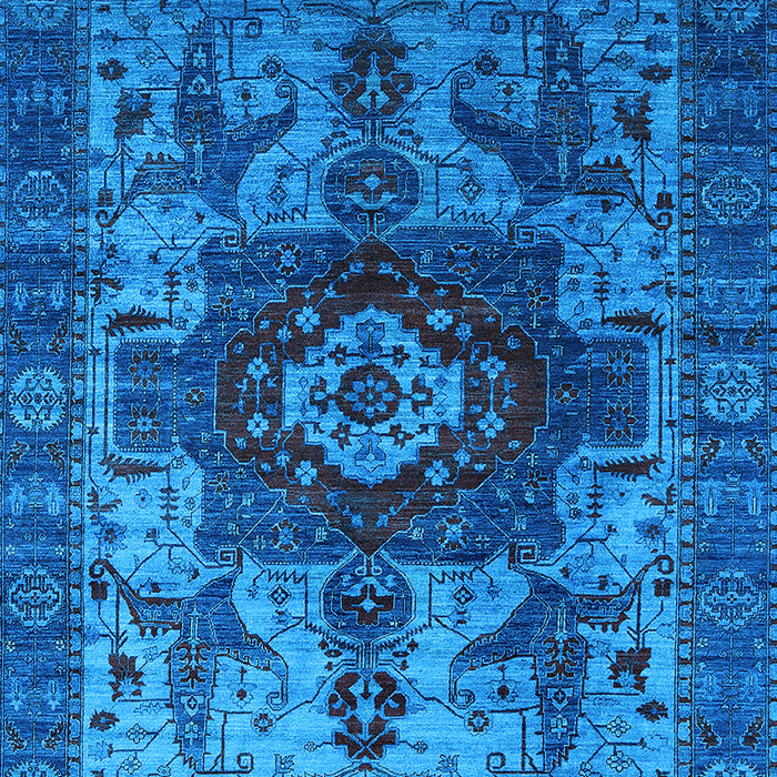 Oriental Light Blue Industrial Rug, urb1567lblu