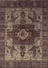 Oriental Brown Industrial Rug, urb1567brn