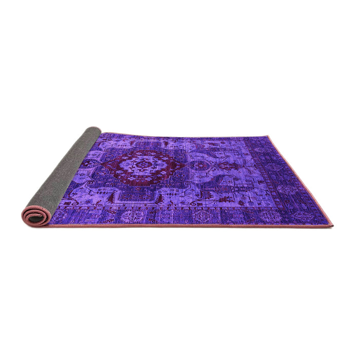 Sideview of Oriental Pink Industrial Rug, urb1567pnk