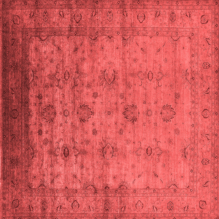 Oriental Red Industrial Rug, urb1568red