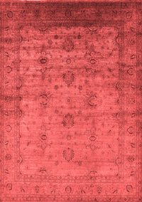 Oriental Red Industrial Rug, urb1568red