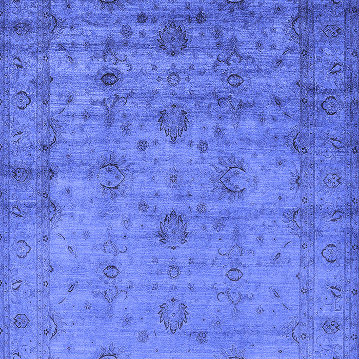 Oriental Blue Industrial Rug, urb1568blu
