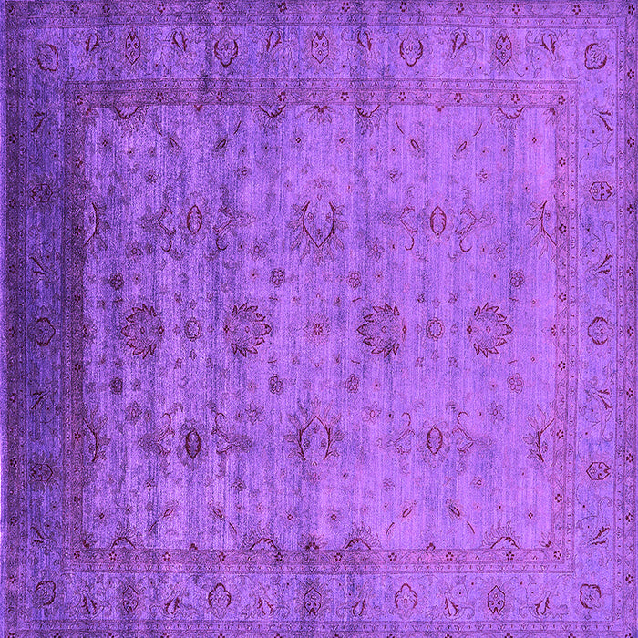 Square Oriental Pink Industrial Rug, urb1568pnk