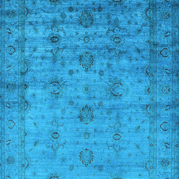 Oriental Light Blue Industrial Rug, urb1568lblu