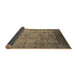 Sideview of Oriental Brown Industrial Rug, urb1568brn