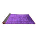 Sideview of Oriental Pink Industrial Rug, urb1568pnk