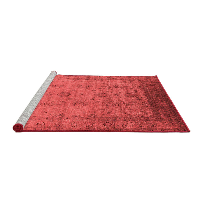 Industrial Red Washable Rugs