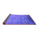 Sideview of Oriental Purple Industrial Rug, urb1568pur