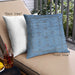 Front View of Mid-Century Modern Urban Square Blue Throw Pillow, 18 inch by 18 inch, pwurb1568