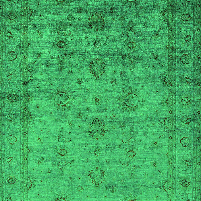 Oriental Green Industrial Rug, urb1568grn