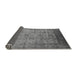 Sideview of Oriental Gray Industrial Rug, urb1568gry