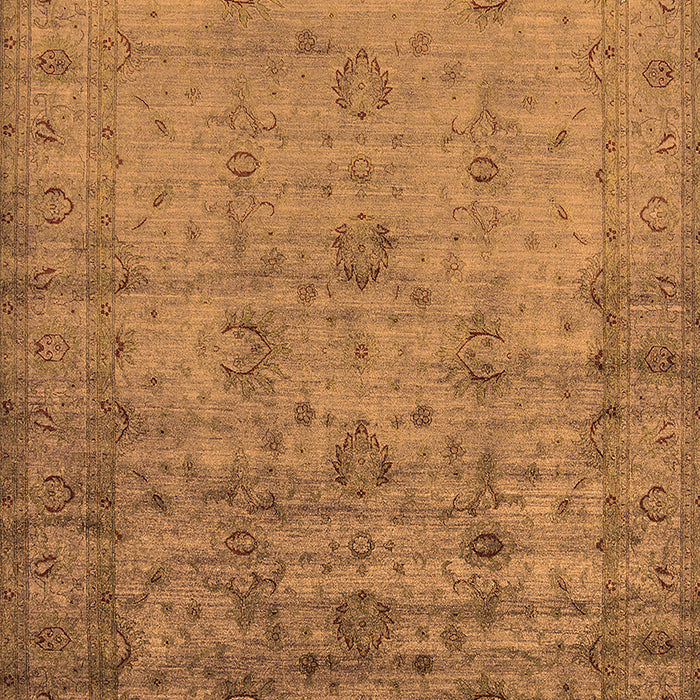 Oriental Orange Industrial Rug, urb1568org