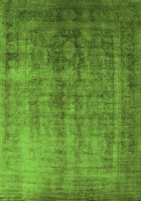 Oriental Green Industrial Rug, urb1569grn