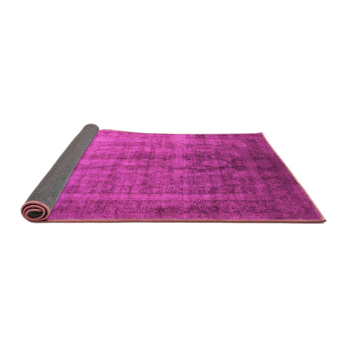 Sideview of Oriental Pink Industrial Rug, urb1569pnk