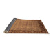 Sideview of Oriental Orange Industrial Rug, urb1570org