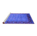 Sideview of Machine Washable Oriental Purple Industrial Area Rugs, wshurb1570pur