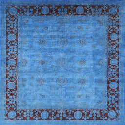 Square Mid-Century Modern Oriental Rug, urb1570