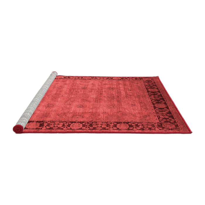 Industrial Red Washable Rugs