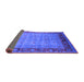 Sideview of Oriental Purple Industrial Rug, urb1570pur