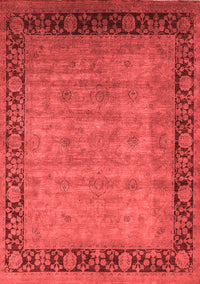 Oriental Red Industrial Rug, urb1570red