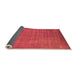 Sideview of Oriental Orange Industrial Rug, urb1571org