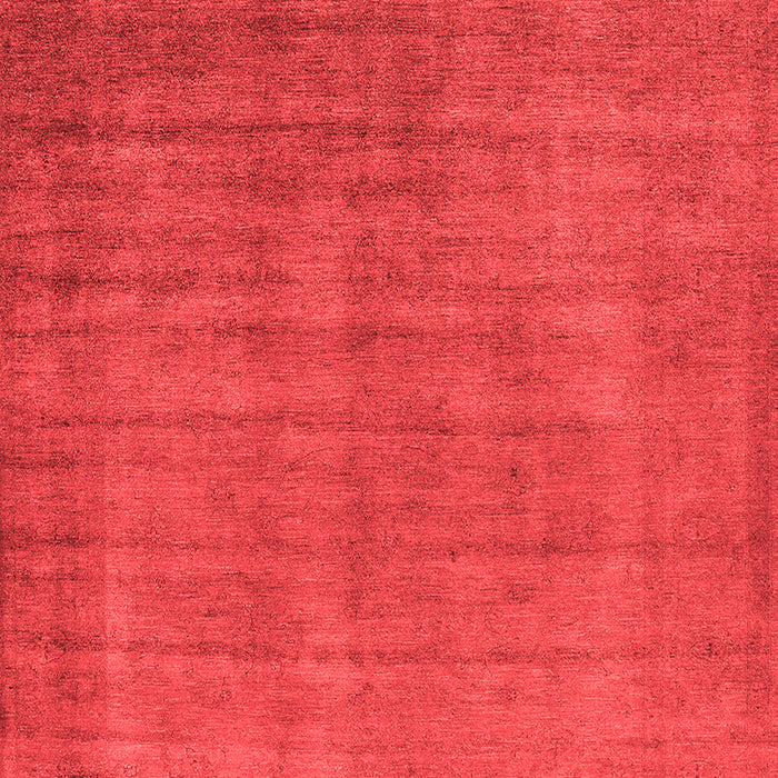 Machine Washable Oriental Red Industrial Rug, wshurb1571red