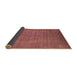 Sideview of Oriental Brown Industrial Rug, urb1571brn