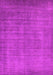 Machine Washable Oriental Pink Industrial Rug, wshurb1571pnk