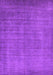 Machine Washable Oriental Purple Industrial Area Rugs, wshurb1571pur