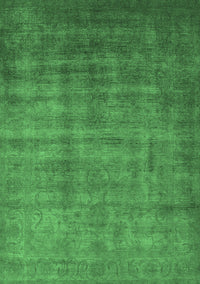 Oriental Emerald Green Industrial Rug, urb1572emgrn