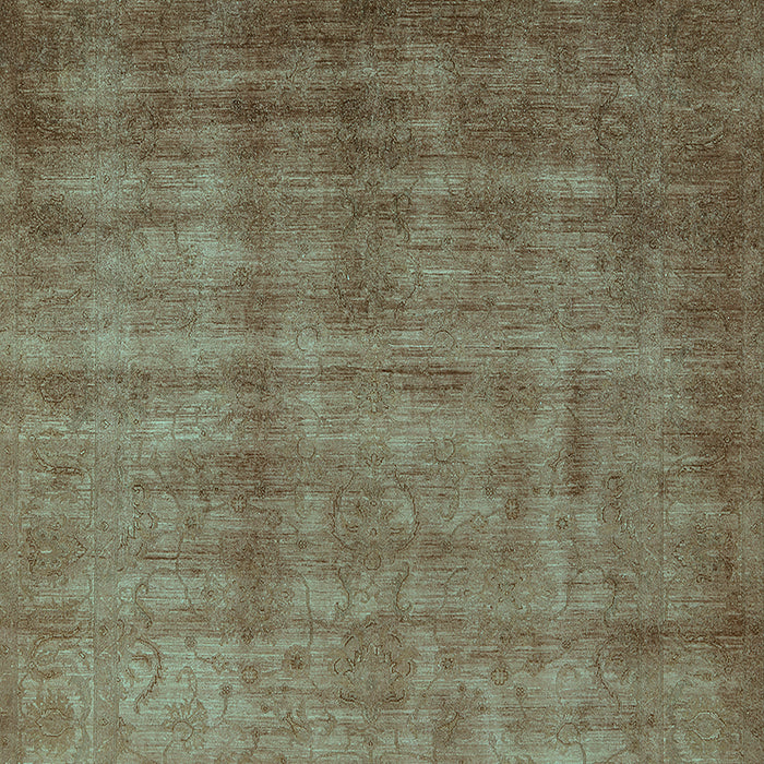 Oriental Turquoise Industrial Rug, urb1572turq