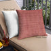 Front View of Mid-Century Modern Urban Square Bright Orange Throw Pillow, 18 inch by 18 inch, pwurb1572