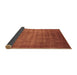 Sideview of Oriental Brown Industrial Rug, urb1572brn