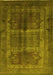 Oriental Yellow Industrial Rug, urb1573yw