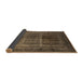 Sideview of Oriental Brown Industrial Rug, urb1573brn