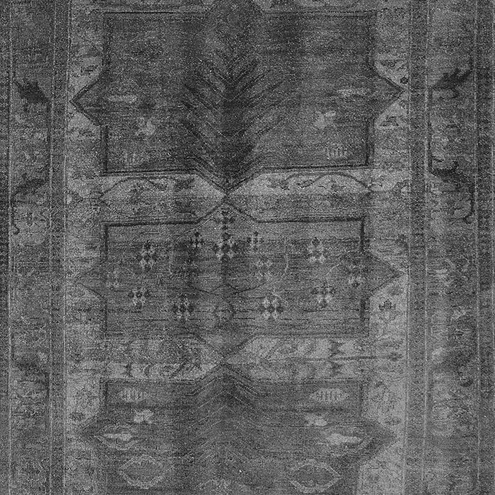 Machine Washable Oriental Gray Industrial Rug, wshurb1573gry