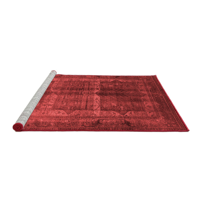 Industrial Red Washable Rugs
