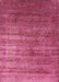 Mid-Century Modern Neon Hot Pink Oriental Rug, urb1574