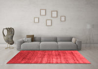 Machine Washable Oriental Red Industrial Rug, wshurb1574red