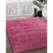 Machine Washable Industrial Modern Neon Hot Pink Rug in a Family Room, wshurb1574