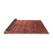 Sideview of Oriental Brown Industrial Rug, urb1574brn