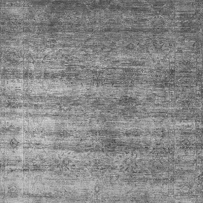 Machine Washable Oriental Gray Industrial Rug, wshurb1574gry
