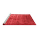 Industrial Red Washable Rugs