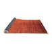 Sideview of Oriental Orange Industrial Rug, urb1575org