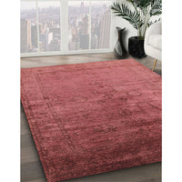 Mid-Century Modern Red Oriental Rug, urb1575