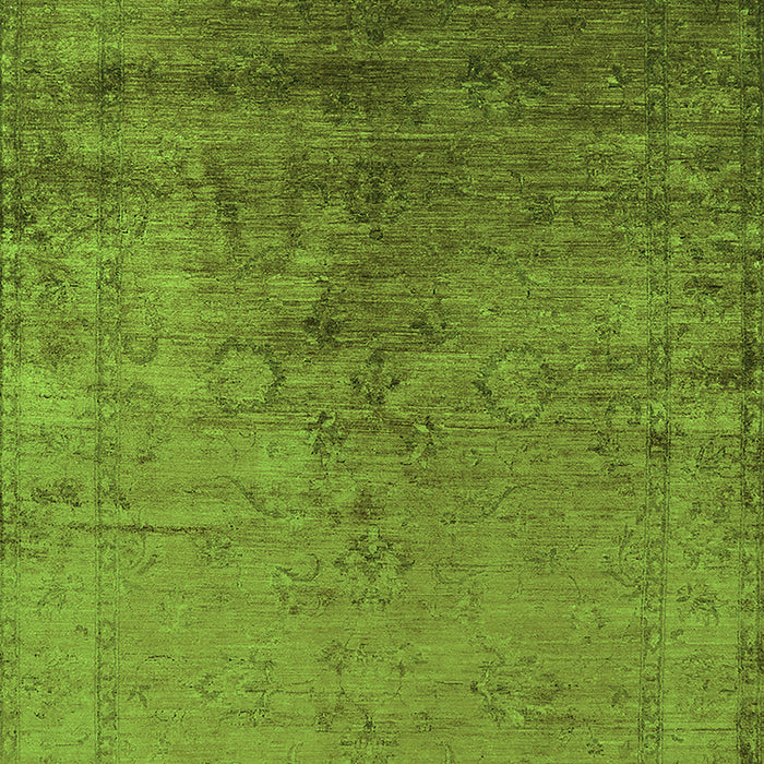 Oriental Green Industrial Rug, urb1575grn
