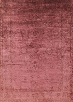 Mid-Century Modern Red Oriental Rug, urb1575