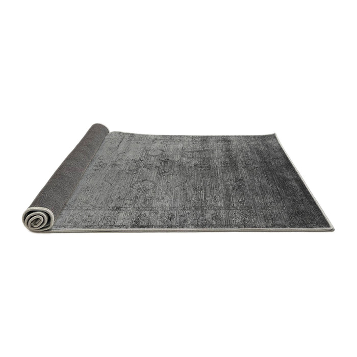 Sideview of Oriental Gray Industrial Rug, urb1575gry