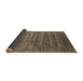 Sideview of Oriental Brown Industrial Rug, urb1576brn