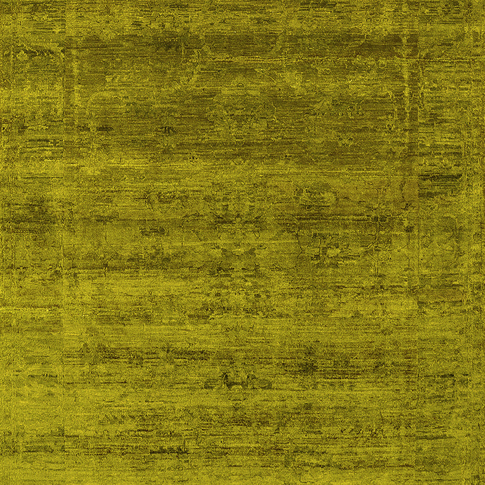 Oriental Yellow Industrial Rug, urb1576yw